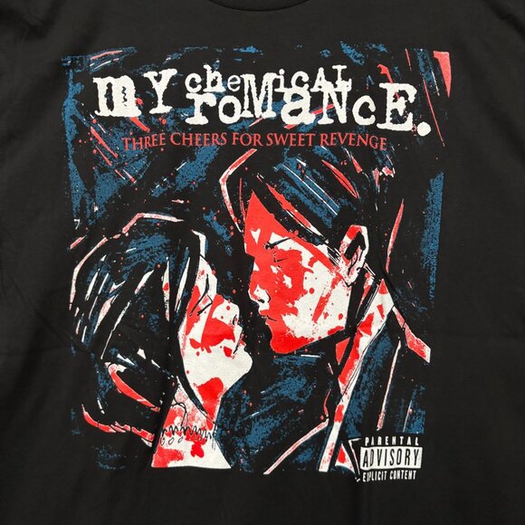 My Chemical Romance Three Cheers for Sweet Revenge T-shirt size extra large - Picture 2 of 4